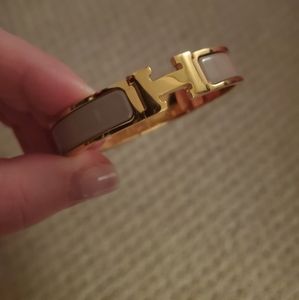 Hermes Clic Clac narrow bracelet